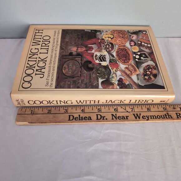 Cooking with Jack Lirio Hardcover SIGNED Cookbook 1982 - Picture 12 of 16